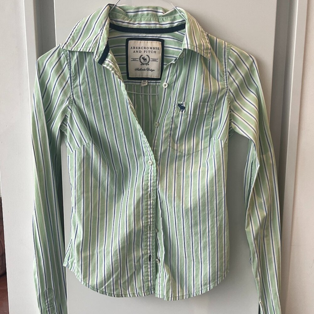 y2k A&F button-down